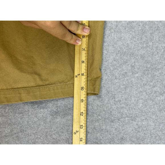 Eddie Bauer Legend Wash Shorts Men's 42 Brown Khaki Chino Classic Preppy - Picture 9 of 10